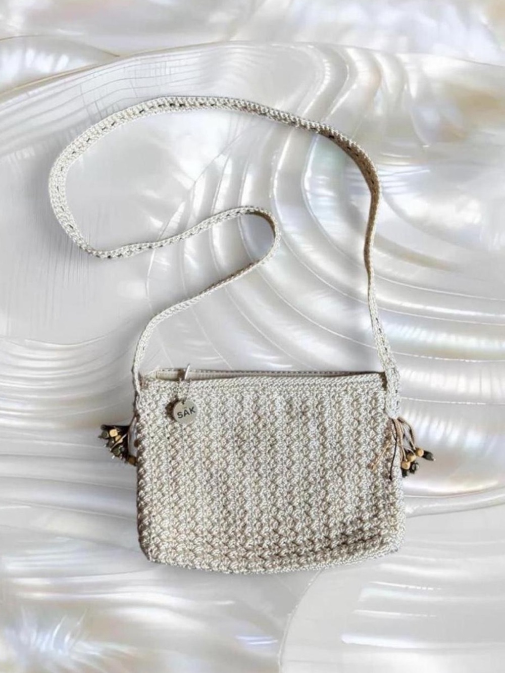 Y2K The Sak Crossbody Crotchet Bag